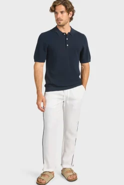 Online Academy Brand Riviera Piped Linen Pant