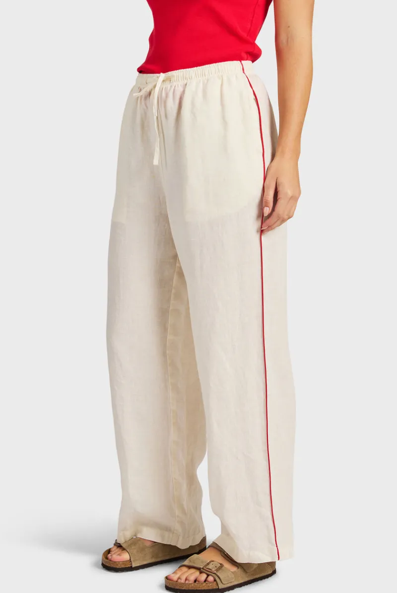 Hot Academy Brand Riviera Piped Linen Pant