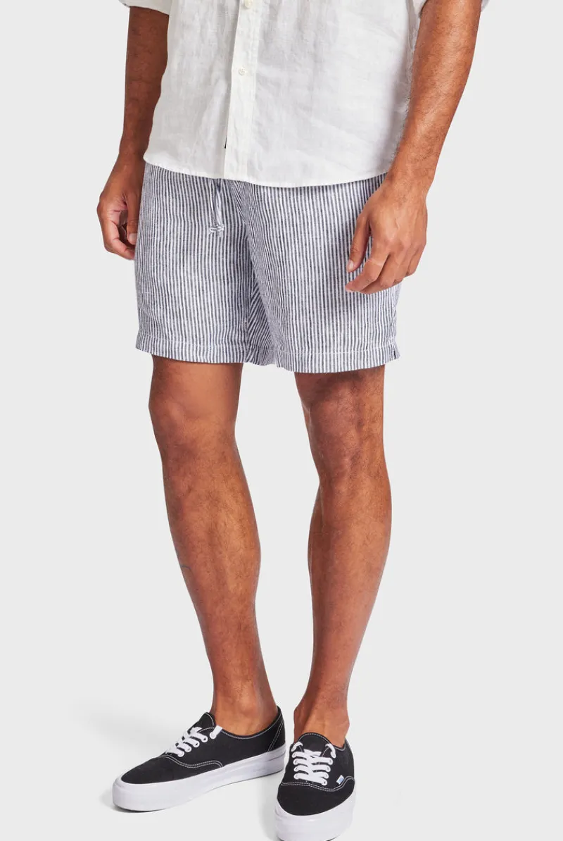 Clearance Academy Brand Stripe Riviera Linen Short