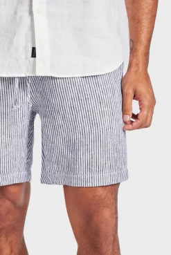 Clearance Academy Brand Stripe Riviera Linen Short