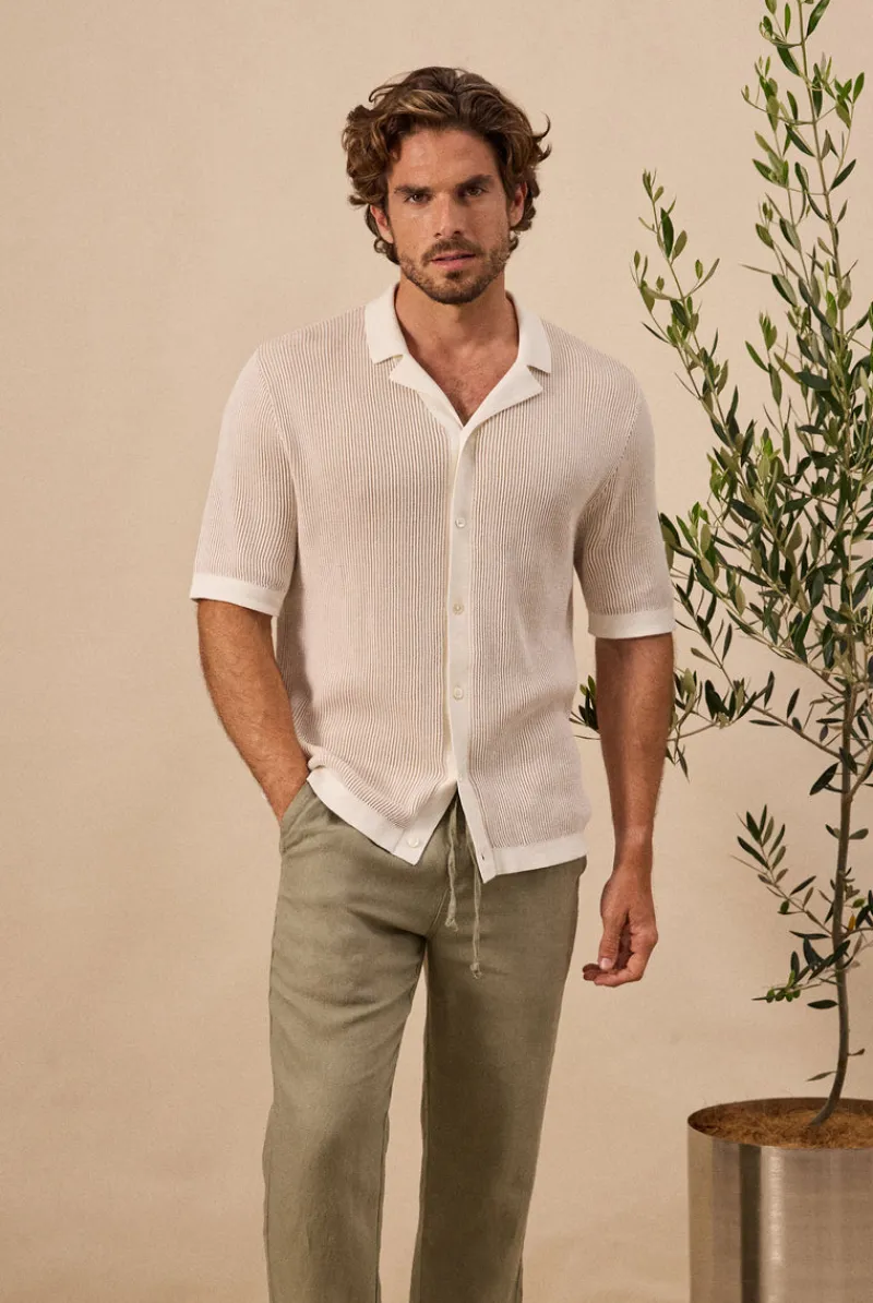 Online Academy Brand Tatum Knit Short Sleeve