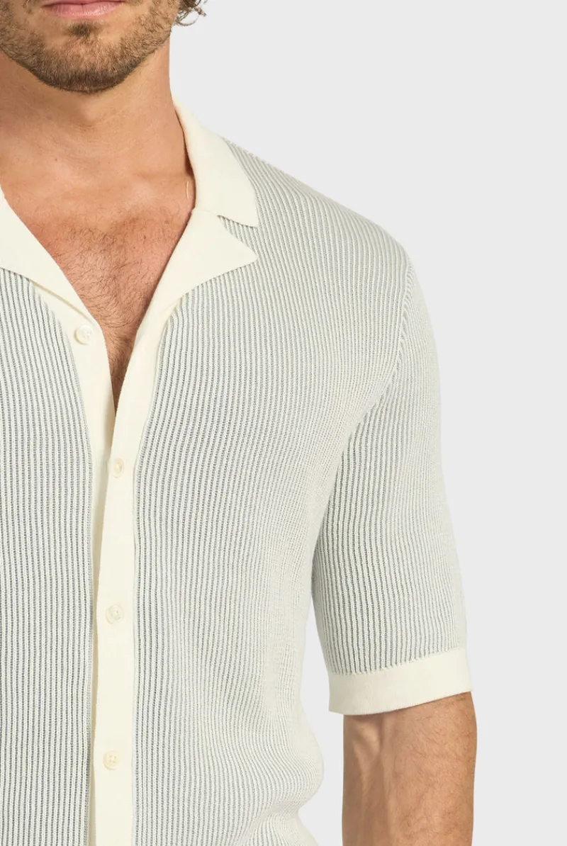 Sale Academy Brand Tatum Knit Short Sleeve
