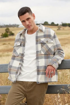 Hot Academy Brand Tulsa Check Jacket