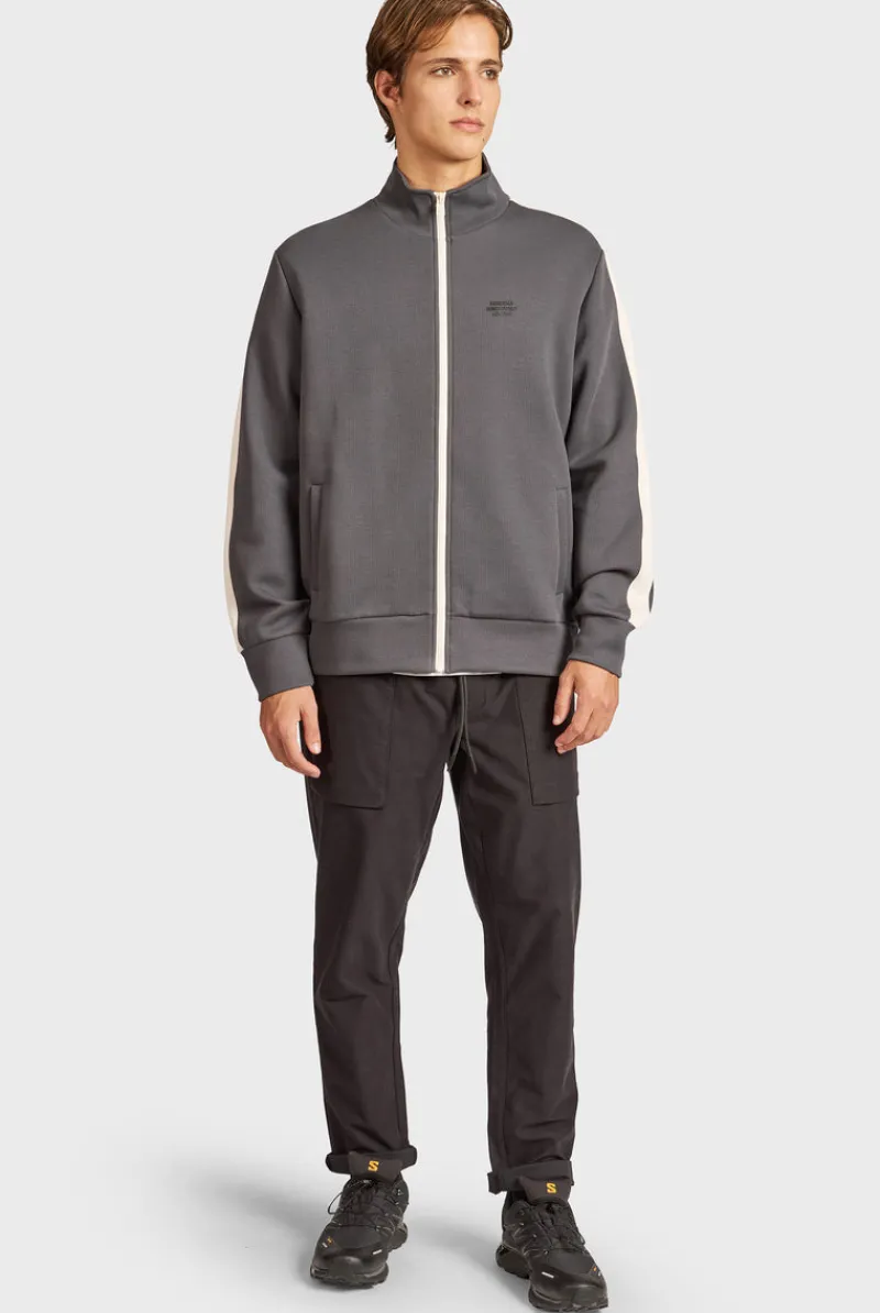 New Academy Brand Whitmore Zip Through Sweat