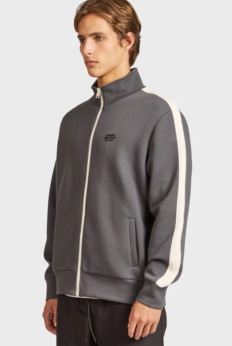 New Academy Brand Whitmore Zip Through Sweat